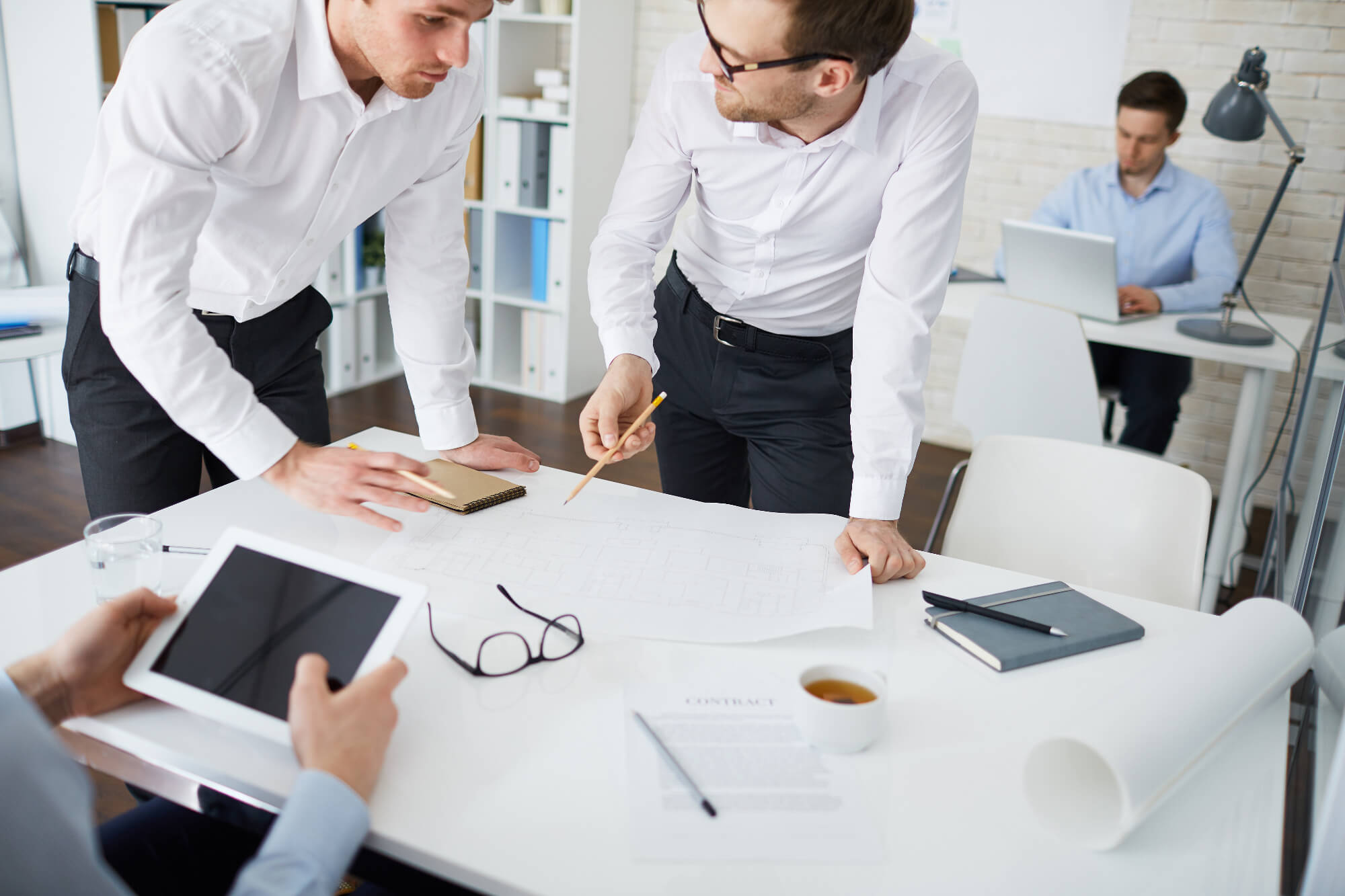 Sales Engineers Sales People Working